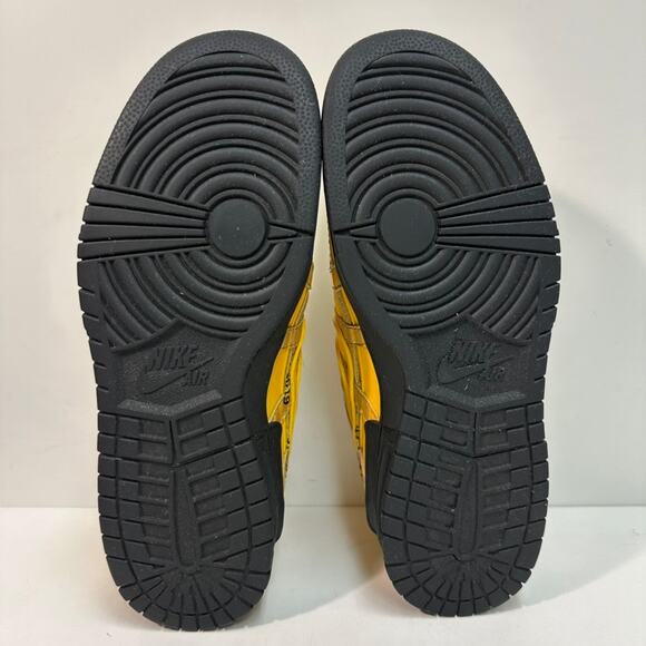 WORN 2x Nike Air Rubber Dunk x Off-White "University Gold" Virgil Abloh 2020 11 - Picture 12 of 12